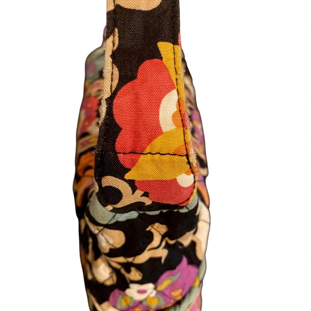 Vera Bradley Suzani Print Small Shoulder Bag Floral Quilted Zip Boho Y2K Purse